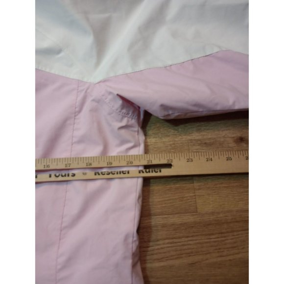 Columbia Jacket Womens Medium Pink Full Zip Interchange Coat Omni Zipped Pocket* - Picture 9 of 16